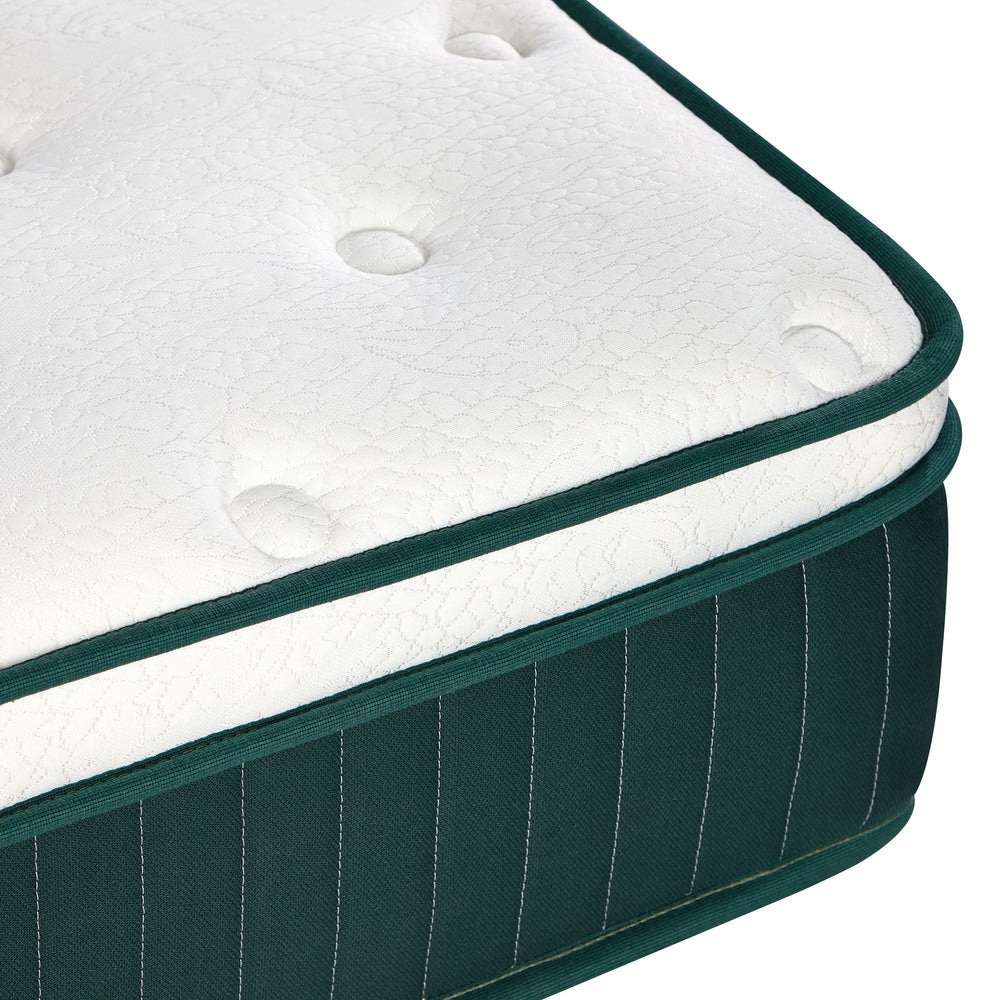 King Single Mattress Pocket Spring Cool Gel Foam Medium Firm