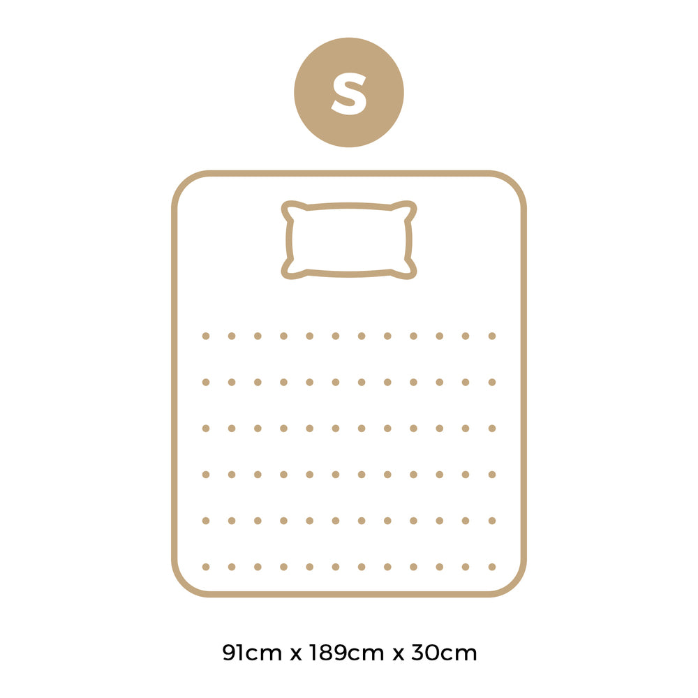 Single Mattress 5 Zone Pocket Spring Cool Gel Foam Medium Firm