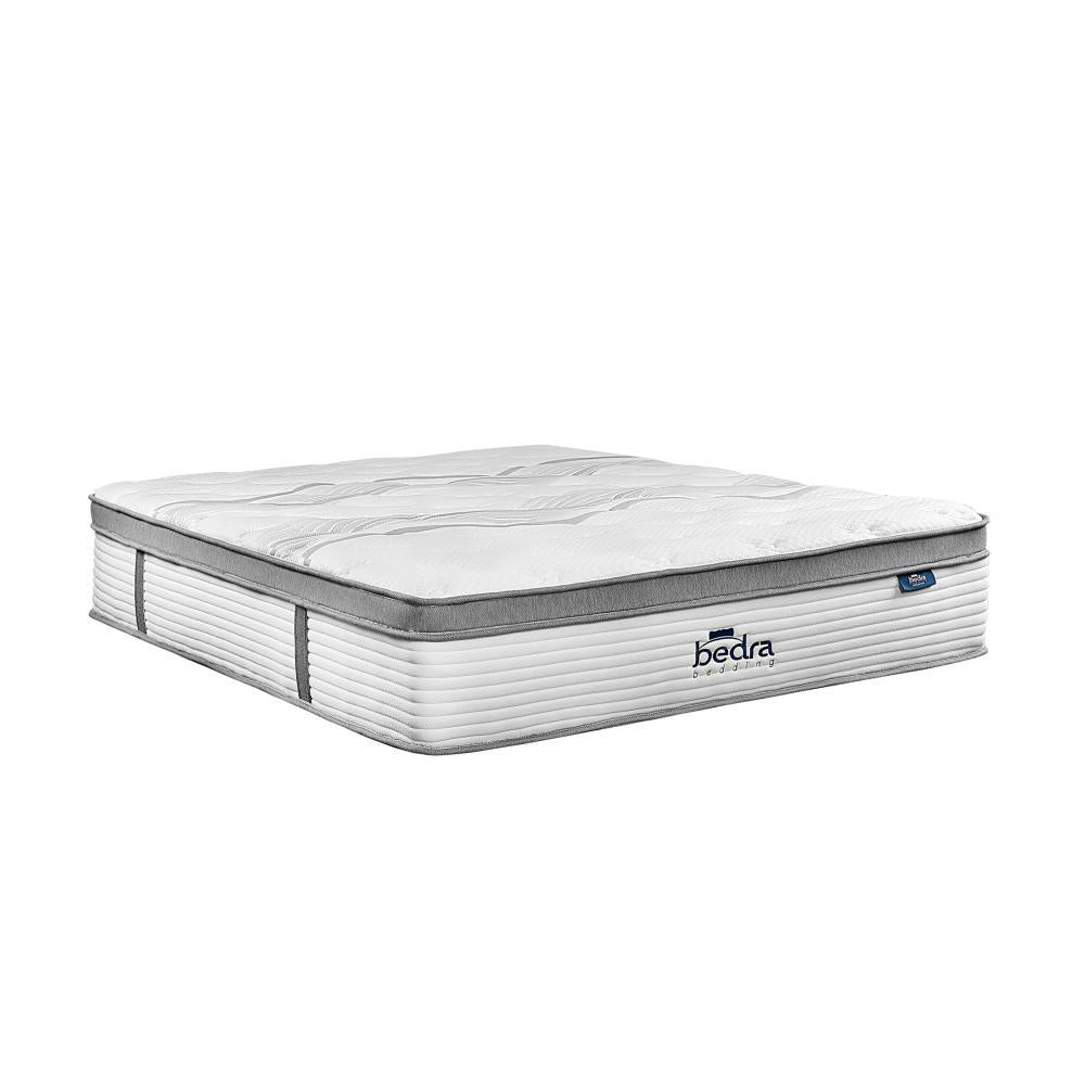 Double Mattress Euro Top Pocket Spring 34cm 7-Zone