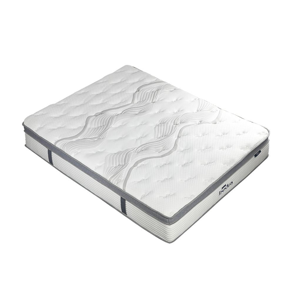 Double Mattress Euro Top Pocket Spring 34cm 7-Zone