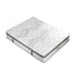 Double Mattress Euro Top Pocket Spring 34cm 7-Zone