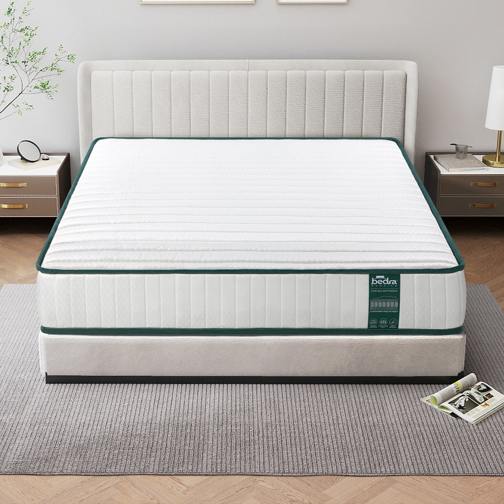 Double Mattress Pocket Spring Coil Sleep Foam Extra Firm 21cm