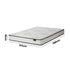 Bedra Double Mattress Bonnell Spring Foam Bed Medium Firm 16cm