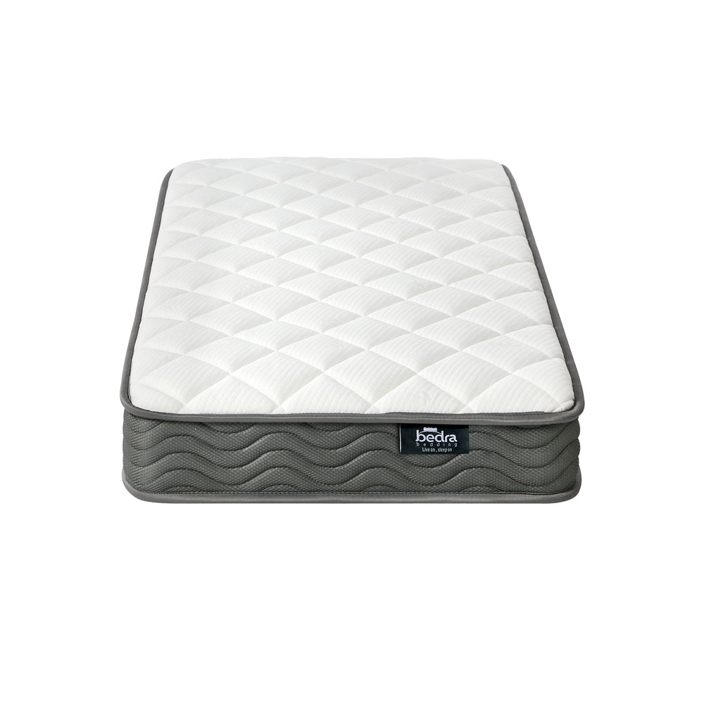 Bedra Baby Cot Mattress Bonnell Spring Foam Kids Bed Edge 13cm