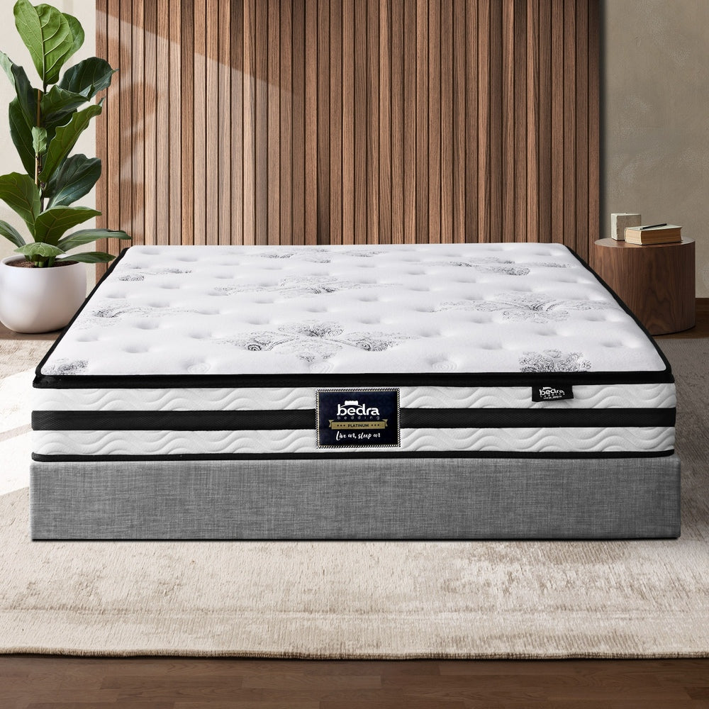 Double Mattress Breathable Luxury Bed Bonnell Spring Foam Medium 22cm