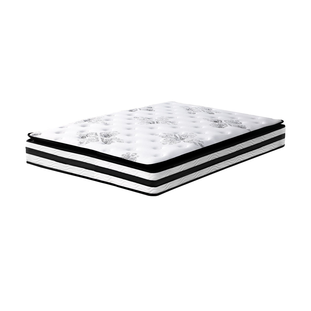 Double Mattress Breathable Luxury Bed Bonnell Spring Foam Medium 22cm