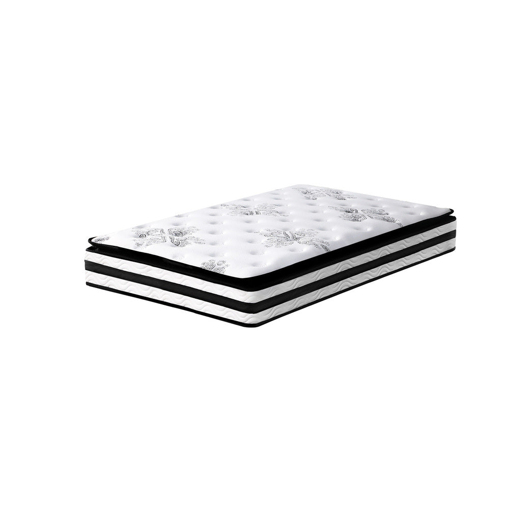 Single Mattress Breathable Luxury Bed Bonnell Spring Foam Medium 22cm