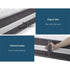 King Single 30cm Tight Top Mattress 7-Zone Pocket Spring Medium Firm