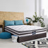Double Pillow Top Mattress 21cm Bonnell Spring Medium Firm
