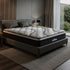 Double Euro Top Mattress 32cm Pocket Spring Medium Firm 5 Zone