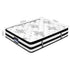 Queen Euro Top Mattress 34cm Pocket Spring 5 Zone Medium Firm