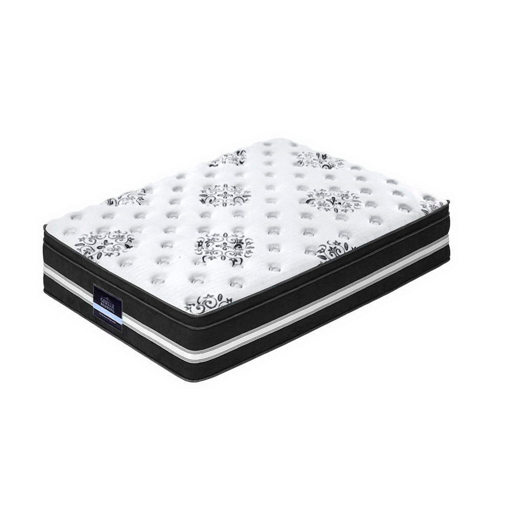 Donegal Euro Top Mattress Single 34cm Medium Firm Pocket Spring