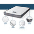 13cm Medium Firm Bonnell Spring Mattress King Single Alessio Series