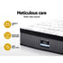 Marc Euro Top Mattress Double 34cm 9-Zone Pocket Spring Medium Firm
