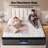 Marc Series Euro Top Mattress King 9-Zone Pocket Spring 34cm Medium Firm