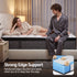 Marc Series Euro Top Mattress King 9-Zone Pocket Spring 34cm Medium Firm