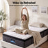 Marc Series Euro Top King Single Mattress 34cm 9 Zone Pocket Spring Medium Firm
