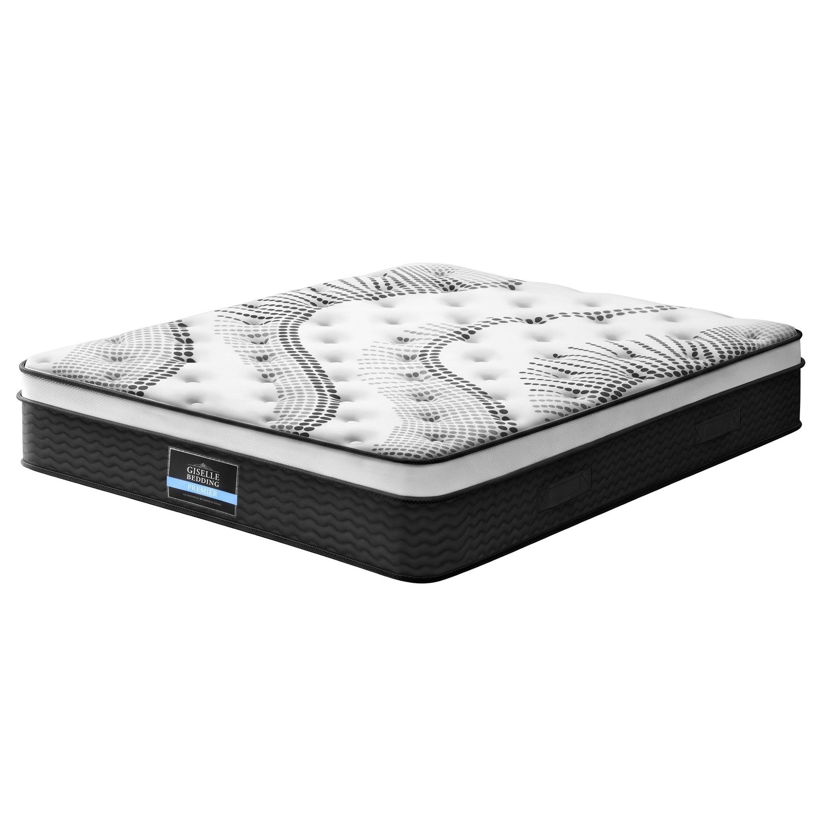 32cm Euro Top Super King Mattress Medium Firm Pocket Spring Como Series