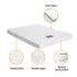 Queen Mattress 13cm Bonnell Spring Medium Firm Tight Top Bed