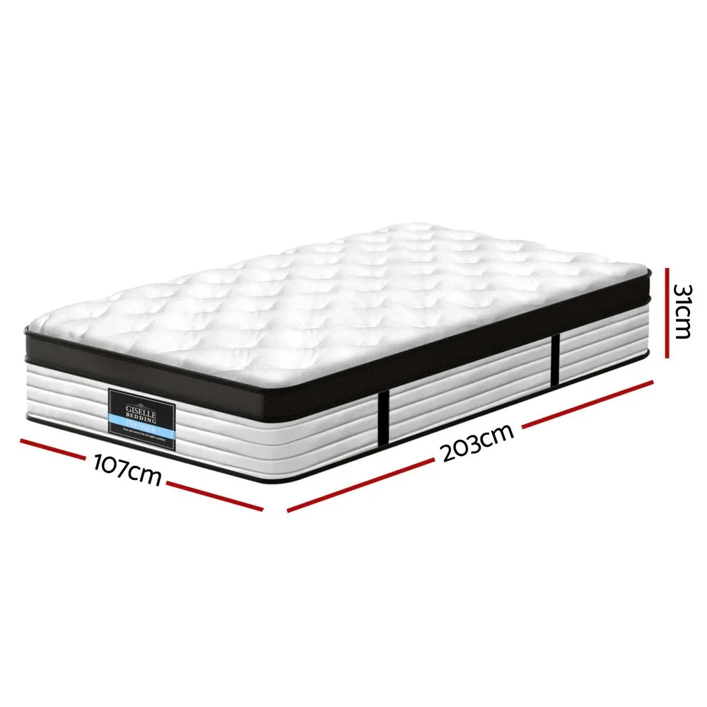 31cm Mattress Euro Top King Single