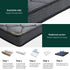 Serena King Bonnell Spring Mattress 16cm Medium Firm Tight Top