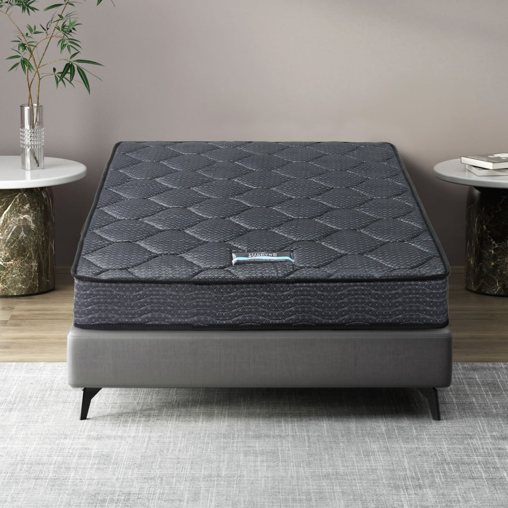 Serena King Single Bonnell Spring Mattress 16cm Medium Firm Tight Top
