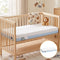 15cm Cot Mattress, 38D Gel Memory Foam with Breathable Cover, White Colour