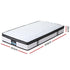 Sorrento King Single Mattress 25cm Cool Gel Memory Foam Medium Firm