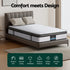 Sorrento King Single Mattress 25cm Cool Gel Memory Foam Medium Firm