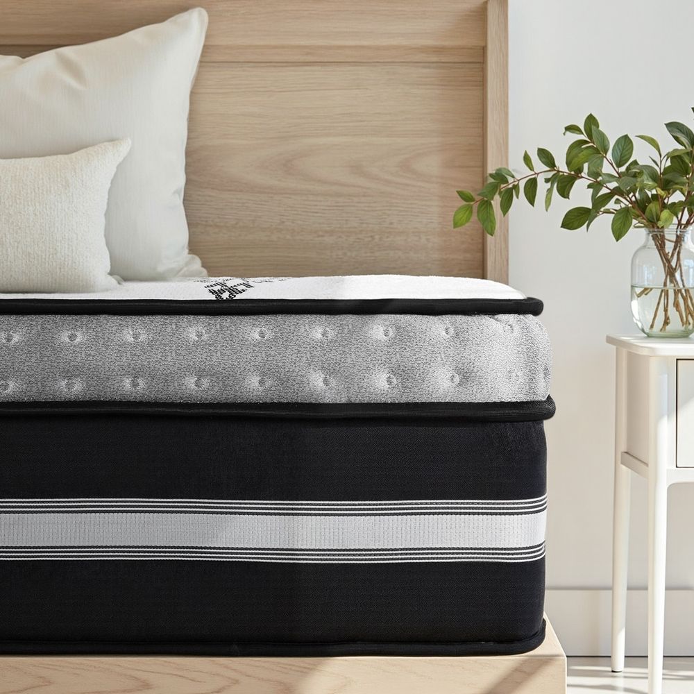 King Mattress 35cm Bed in a Box Pocket Spring Gel Memory Foam