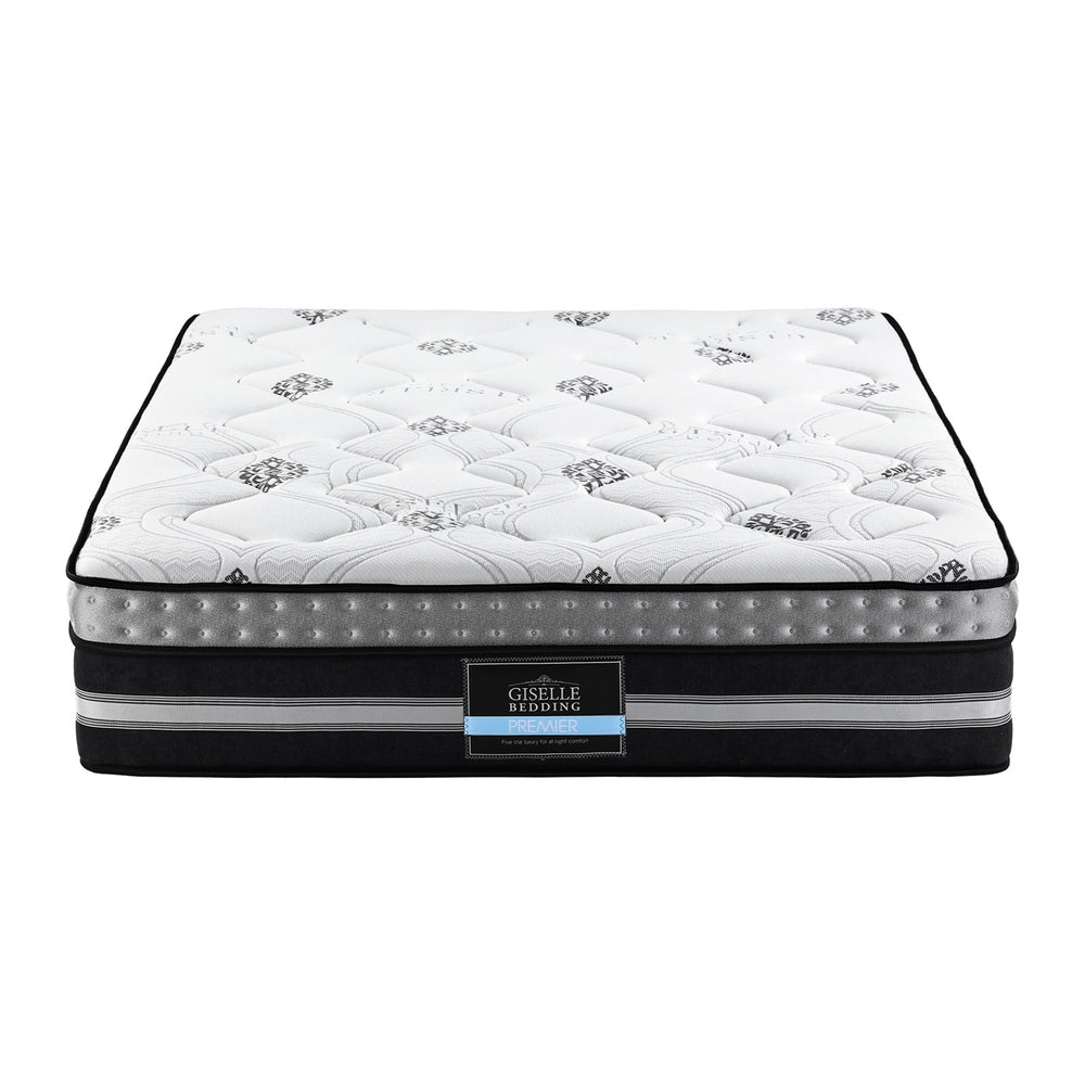 King Mattress 35cm Bed in a Box Pocket Spring Gel Memory Foam