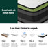 King Mattress 30cm Cool Gel Memory Foam Pocket Spring Medium Firm
