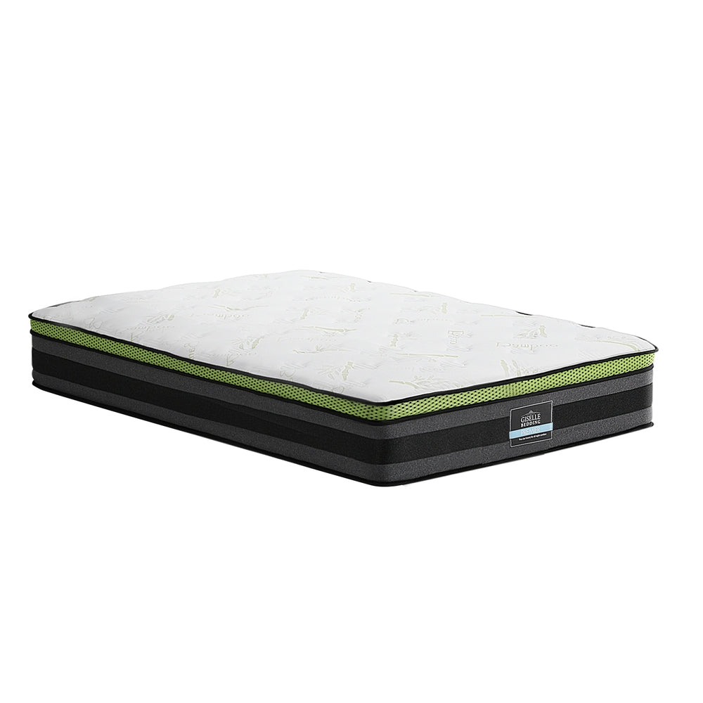 King Single Mattress 30cm Cool Gel Memory Foam Pocket Spring Medium Firm