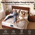 Giselle Queen Hybrid Mattress 25cm Pocket Spring Gel Foam Firm Edge Support