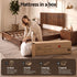 Giselle Queen Hybrid Mattress 25cm Pocket Spring Gel Foam Firm Edge Support