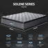 34cm King Mattress Euro Top Gel Memory Foam Pocket Spring Grey