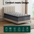 34cm King Single Mattress Euro Top Gel Memory Foam Pocket Spring