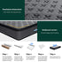 34cm King Single Mattress Euro Top Gel Memory Foam Pocket Spring