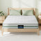 King 20cm Green Tea Foam Pocket Spring Mattress Medium Firm Bamboo Cover