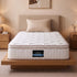 Giselle 30cm King Single Spring Mattress Tencel Cover 5-Zone Firm Back Support
