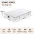Giselle 30cm King Single Spring Mattress Tencel Cover 5-Zone Firm Back Support