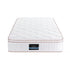 Giselle 30cm King Single Spring Mattress Tencel Cover 5-Zone Firm Back Support