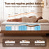 Giselle 30cm Queen Spring Mattress Tencel Cover 5-Zone Firm Back Support