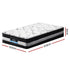 30cm Medium Firm King Single Pocket Spring Mattress