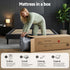 34cm King Hybrid Mattress Pocket Spring Euro Top Bamboo Fabric Bed