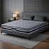 TITAN 34cm Hybrid Mattress – Queen, Euro Top, Medium‑Firm, Bamboo Cover