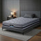 34cm Single Hybrid Mattress Pocket Spring Euro Top Bamboo Fabric Bed