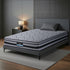 34cm Single Hybrid Mattress Pocket Spring Euro Top Bamboo Fabric Bed