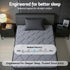 34cm Single Hybrid Mattress Pocket Spring Euro Top Bamboo Fabric Bed