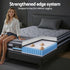 34cm Single Hybrid Mattress Pocket Spring Euro Top Bamboo Fabric Bed